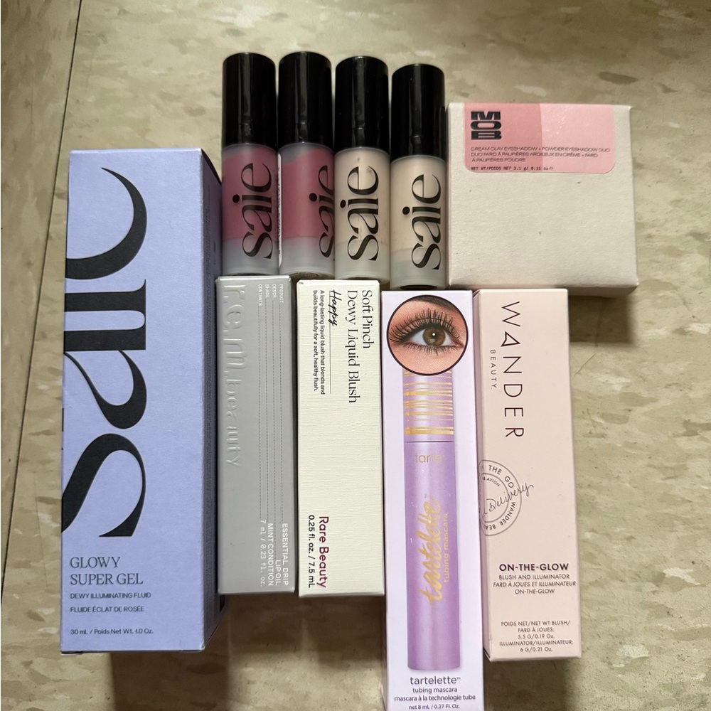 Make up Bundle (Saie, Wander, Tartelette, Rare Beauty etc)